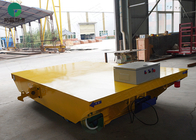 Towed Cable Electric Motorized Cart Moving On Rails