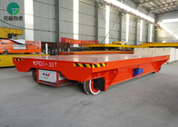 Flatbed Electric Rail Motorized Transport Vehicle To Molds Transfer