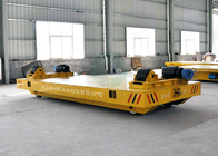 15 t plant handling trailer on cement floor manual or towed with roller