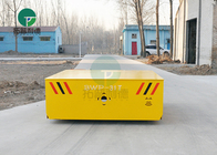 75t Battery Steerable Transfer Car For Heavy Duty Steel Parts Handling In Netherleand Workshop