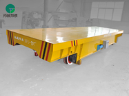 Heavy Load Cable Drum Powered Rail Transfer Trolley for Steel Mill Handling