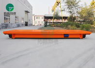 Mold Factory Steel Plate Battery Power Flat Transfer Vehicle On Rail