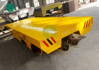Factory Material Handing Battery Drive Transfer Cart 3 Tons On Rail