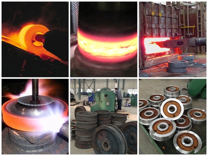 High quality cast wheel manufacturer for heavy  industry crane wheel