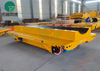 Heavy Duty Metal Factory Rail Transfer Trolley For Steel Plant