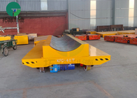 Heavy Duty Metal Factory Rail Transfer Trolley For Steel Plant