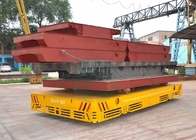 40t Electric Trackless Transport Platform For Metal Parts Handling In Foundry Plant