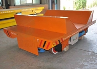 Precise pipe industry cable drum power rail coil transfer cart with cast  wheel
