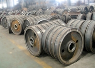 Carbon steel foundry cooling line rail wheel freight wagon wheel