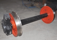 Carbon steel foundry cooling line rail wheel freight wagon wheel
