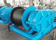 220v/240v/380v/440v/460v Customized Single Drum Cable Pulling Electric Winch With Rope Guider