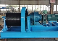 Fast speed heavy duty electric winch for pulling lifting and towing material