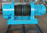 5 ton material pulling wire rope winch for crane with double hook