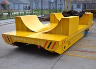1-200 Ton Pipe Factory Bar Motorized Rail Steel Tube Transfer Wagon Cable Reel Powered Electric Flat Cart