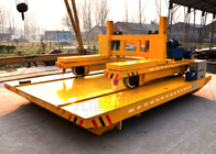 Wide Gauge Electric Ferry Rail Traverser Industrial Rail Transfer Cart For Bay To Bay Material Handling