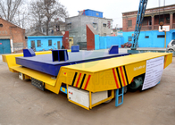 High Temperature Resistance Metal Ore Factory Rail Ladle Transfer Cart With Weighting Scale System