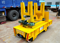 50t Hydraulic Lifting Battery Power Scrap Transfer Car With Dumping Device
