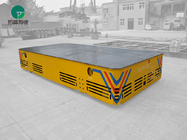 Motorized Electric Trackless Transporter Platform Trailer For Storage Warehouse Cargo