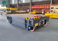 Steel Plant Heavy Duty Transfer Railway Electrical Battery Flat Cart