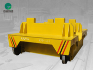 Foundry Metal Casting Ladle Car Battery Powered Slag Pot Transfer Trolley