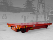 Automatic AGV Transfer Cart Battery Operated Transport Carriage For Steel Mill