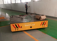 30t Warehouse Mold Handling Transfer Steel Floor Steerable Bogie
