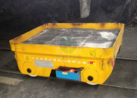 5 t track storage battery power load transfer trolley electric mold transfer trailer for industry handling