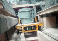 35 Ton Metallurgy Industry Motorized Steerable Rail Transport Car For Slag Scrap Handling