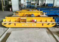 5 t track storage battery power load transfer trolley electric mold transfer trailer for industry handling