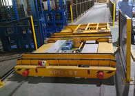 Machinery Plant Electric Heavy Duty Platform Transfer Motorized Rail Flat Cart