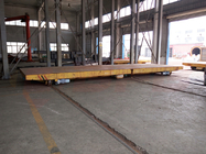 Workshop Electrically Operated Inter Bay Transfer Carts On Rail for Horizontal Transport of Materials