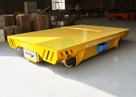 Machinery Plant Electric Heavy Duty Platform Transfer Motorized Rail Flat Cart