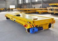 Motorized material handling pallet transfer vehicle large load powerd by cable