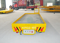10000 kg Heavy Duty Travelling Material Handling Transfer Motorized Platform Cart On Rail