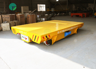 7 T battery operated transfer carriage with large table and running on curved rails