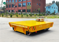 Material handling equipment 15 ton transfer cart battery powered applied in outdoor working site
