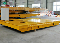 10 Ton Busbar Powered Bogie Heavy Duty Electrical Industrial Material Transfer Trolley For Sale