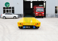 20T Industrial Bay To Bay Battery Driven Mold Transport Cart On Curved Rails