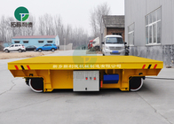 Customized Anti-Explosion Flatbed Open Die Handling Railway Transfer Cart Trolley With Safety Sensors
