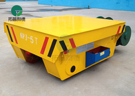 Customized Anti-Explosion Flatbed Open Die Handling Railway Transfer Cart Trolley With Safety Sensors