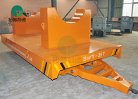 Heavy Duty Factory Material Handling Towed Coil Transfer Cart On Railway Or Steerable