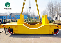 30t battery powered ladle transfer trolley for hot metal handling in steel plant