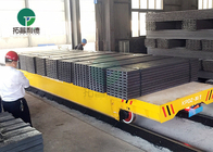 Heavy Load Motorized Industrial Interbay Reliable Material Transfer Trolley for Hot Pipes Handling