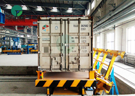 Industrial material transport slab deck 40 tons transfer cart for lifting and handling containers