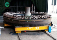 5-30 Ton Material Handling Transfer Trolley For Dies, Molds, Steel Coils Transport In Workshop