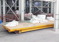 60MT Slab Deck Automotive Self-Propelled Rail Power Transport Cart System With Suspensions