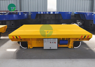 Flatbed Automatic Motorized Rail Guided Foundry Industry Transfer Carts Suppliers