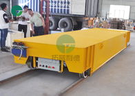 20T transfer cars for steel mould handling on curved rails mold transfer bogie