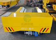 hydraulic synchronous lifting cylinder material handling engine driven coil transfer trolley running on rail