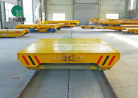 50T Material Transfer Heavy Duty Platform Trolley on Rails for Forged Plant Handling